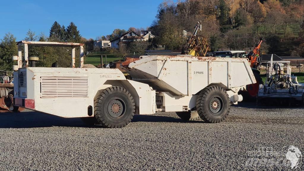 Paus PMKT8000 Truckar och lastare för gruvor