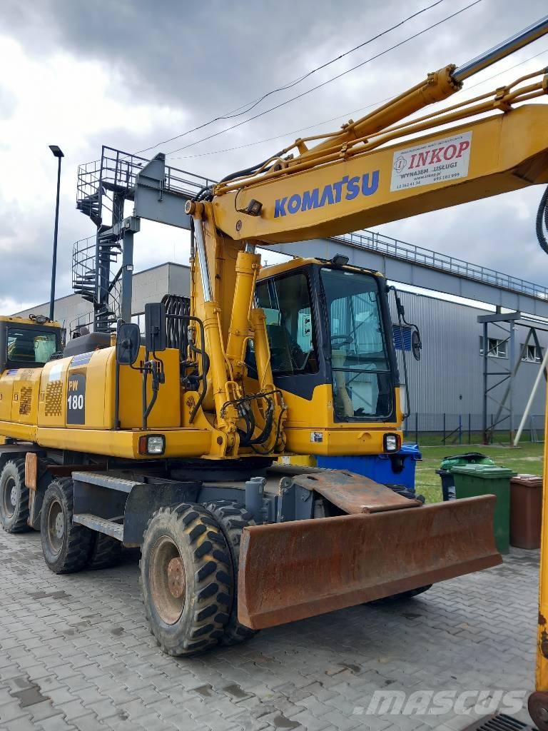 Komatsu PW 180-7EO Hjulgrävare