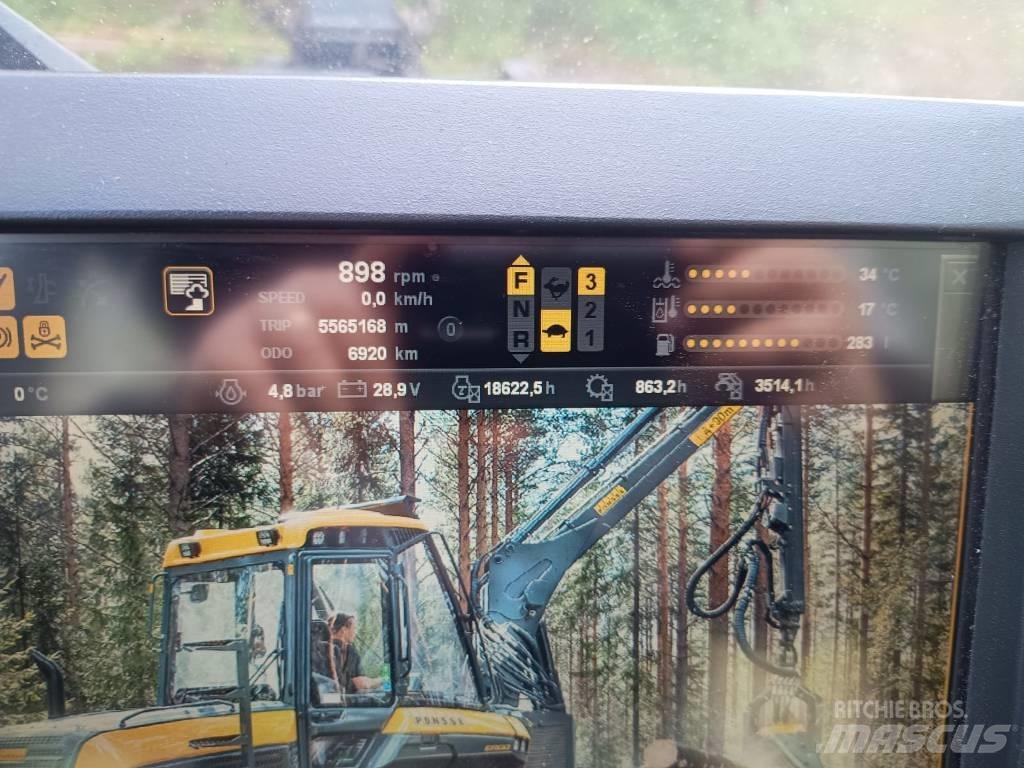 Ponsse Ergo 6W Skördare
