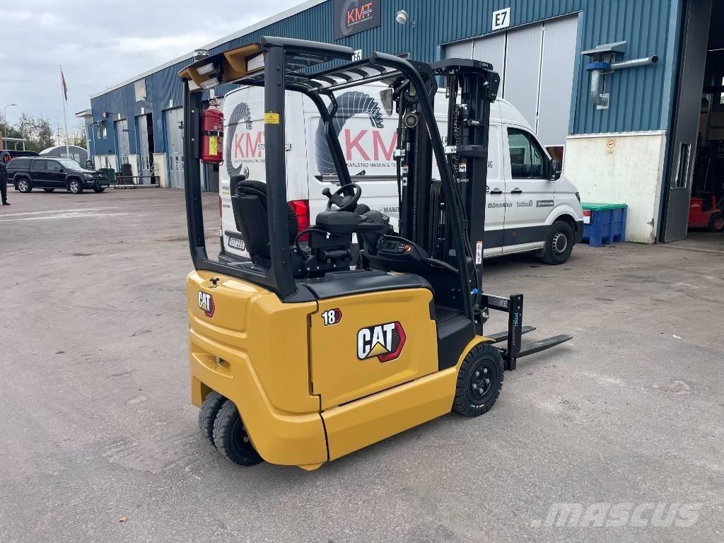 CAT 1,8 Elmotviktstruckar