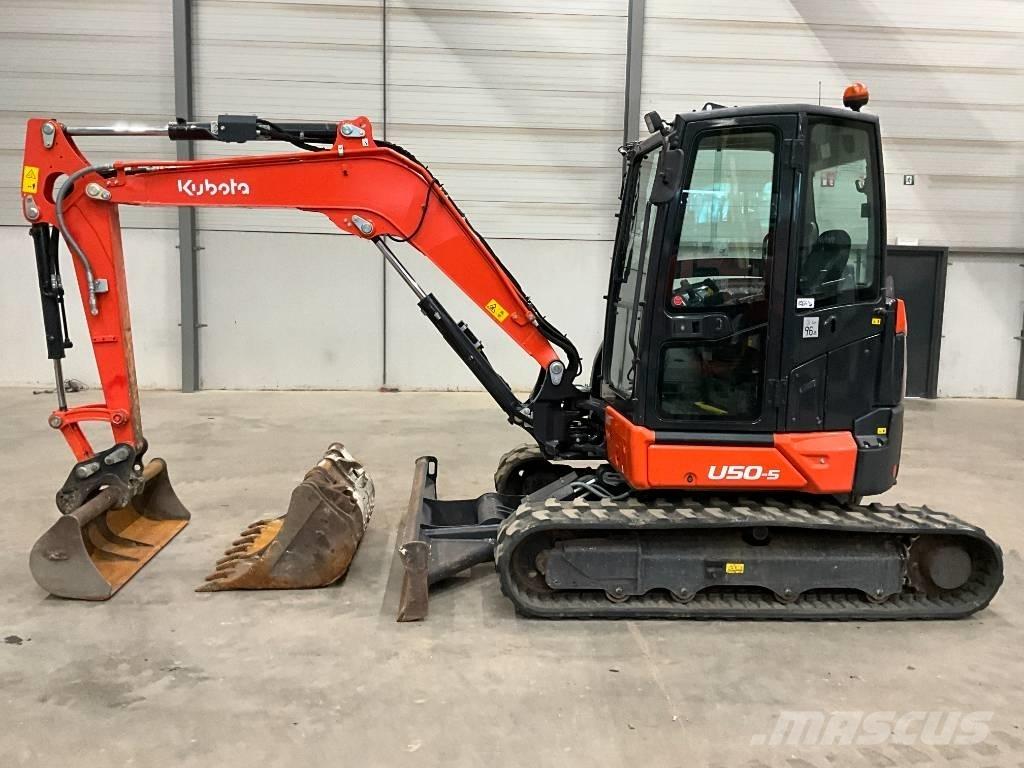 Kubota U 50-5 Minigrävare < 7t