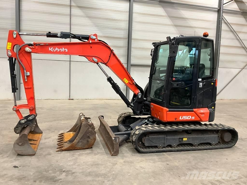 Kubota U 50-5 Minigrävare < 7t