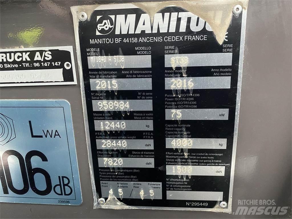 Manitou MT1840A Teleskoplastare