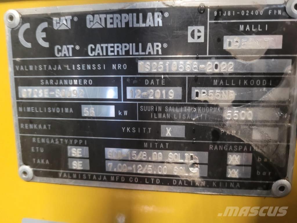 CAT DP55 NB Dieselmotviktstruckar