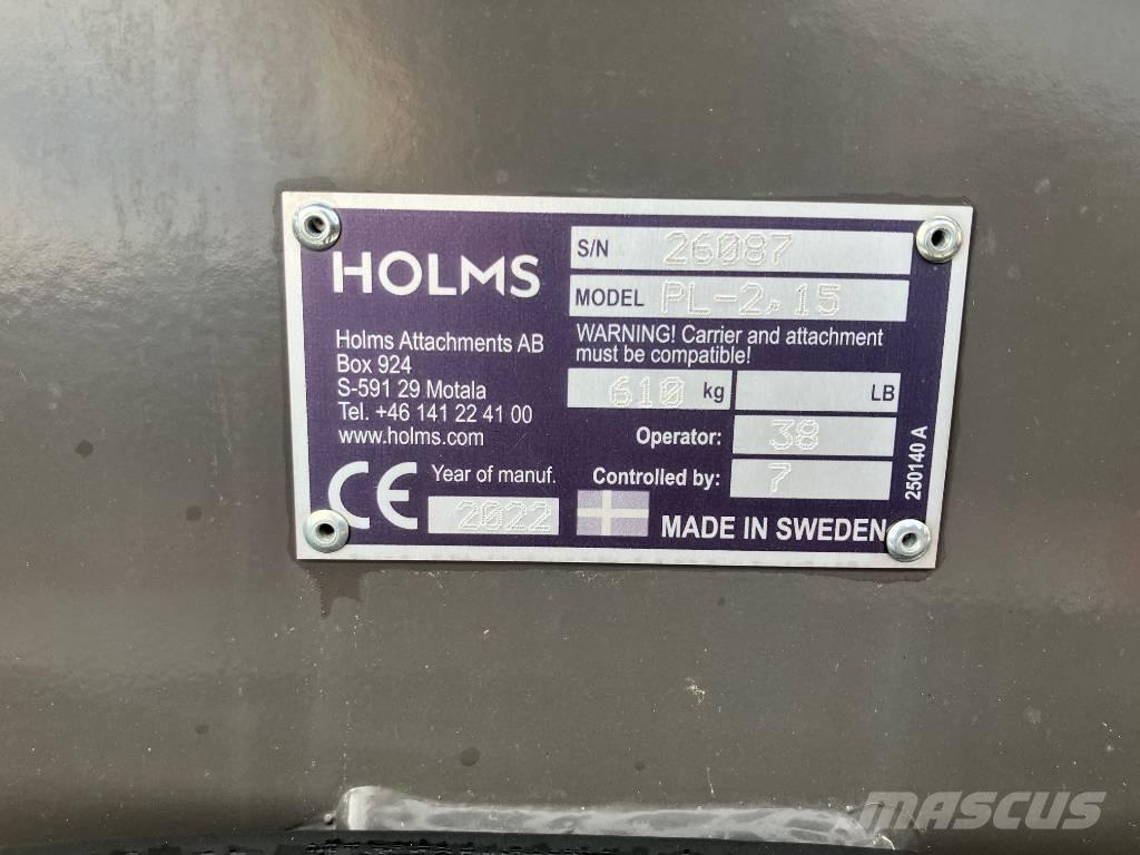 Holms PL215 Sopmaskiner