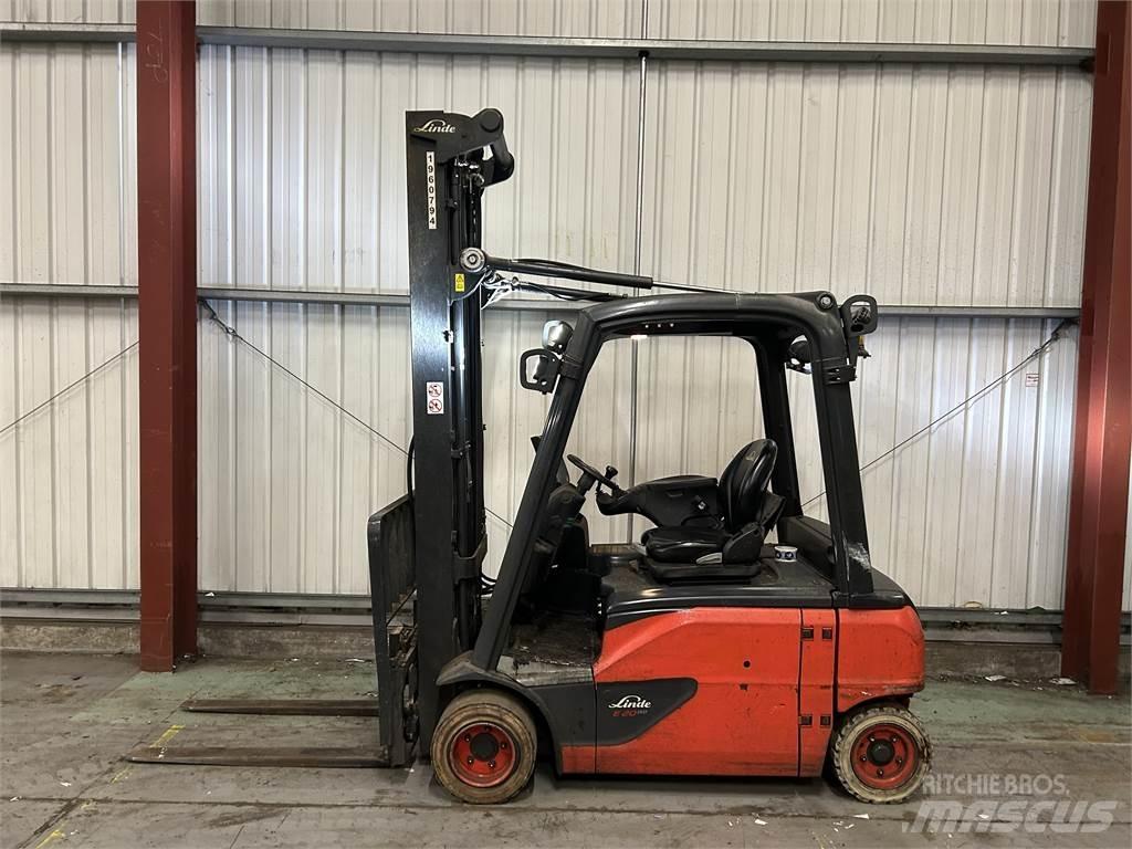 Linde E20PL-02 Elmotviktstruckar