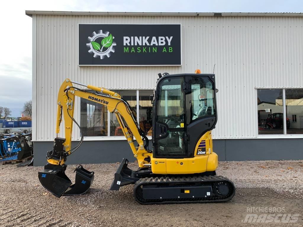 Komatsu PC26 MR-5 Minigrävare < 7t