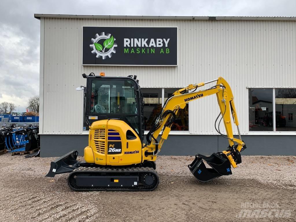 Komatsu PC26 MR-5 Minigrävare < 7t