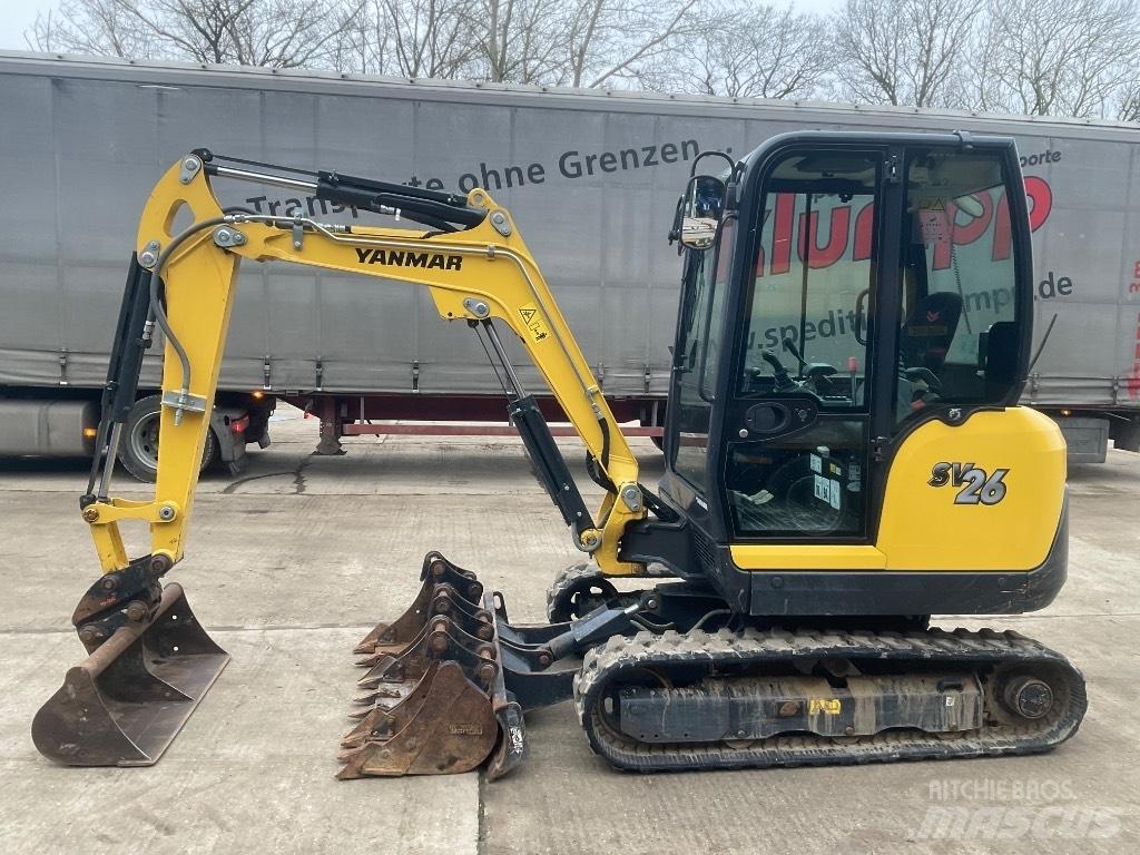 Yanmar SV 26 Minigrävare < 7t