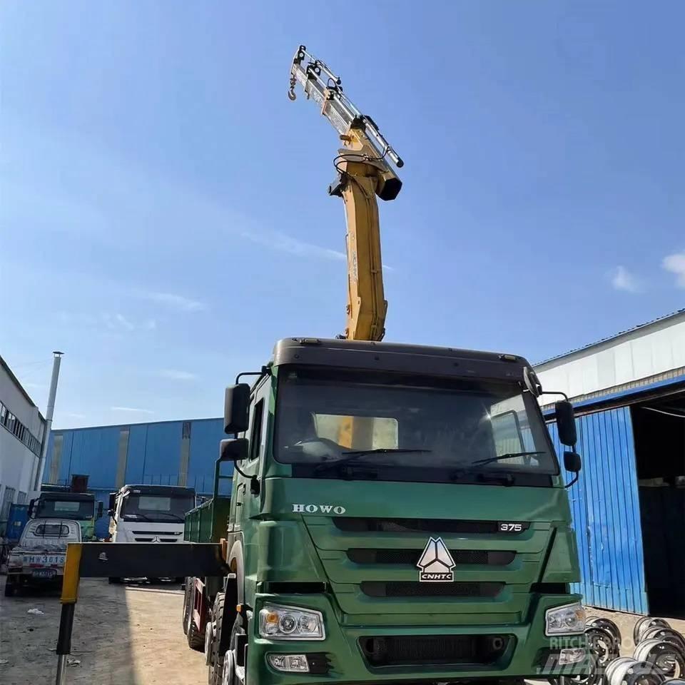 Howo 375 8x4 Kranbilar