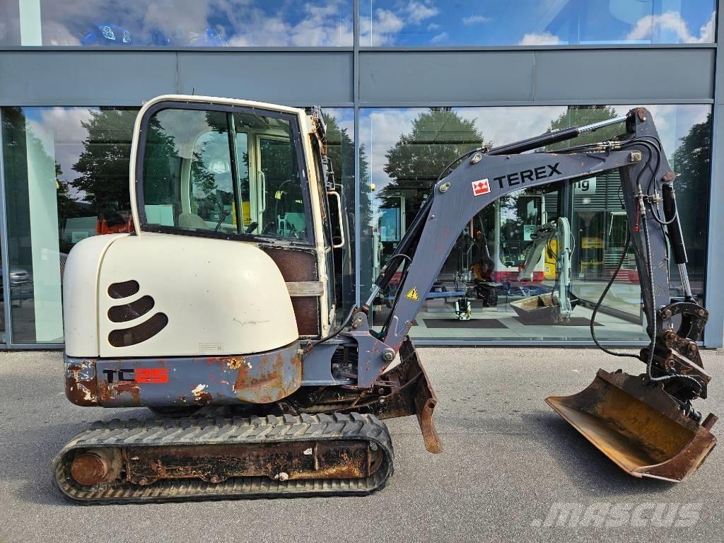 Terex tc25 Minigrävare < 7t