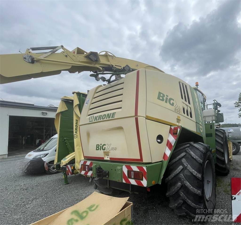 Krone BIG X850 Självgående fälthackar
