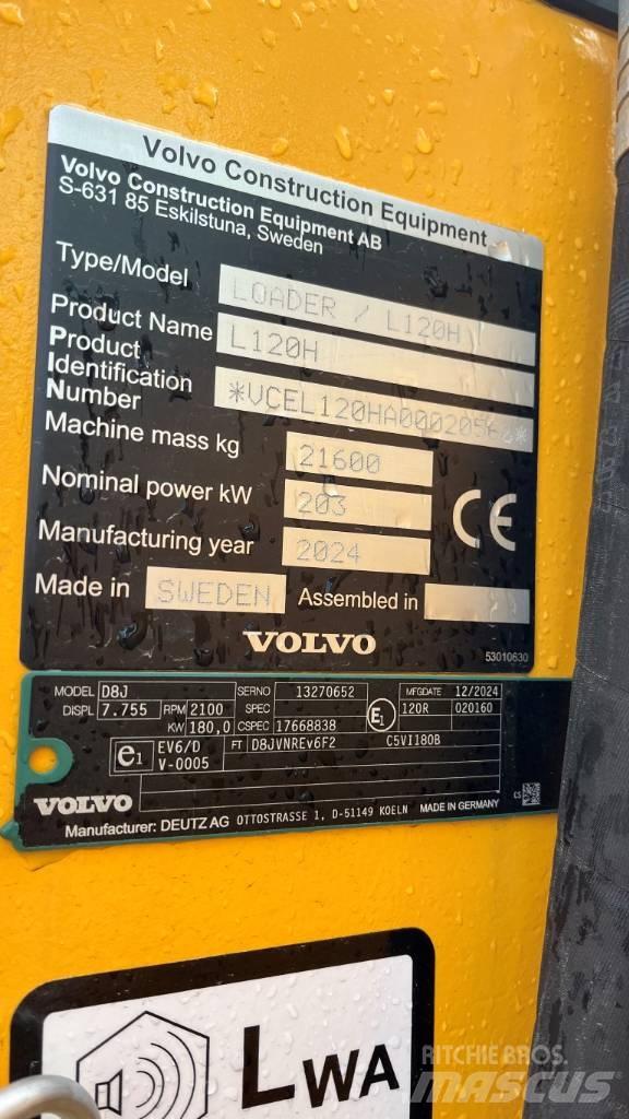 Volvo L120H Hjullastare