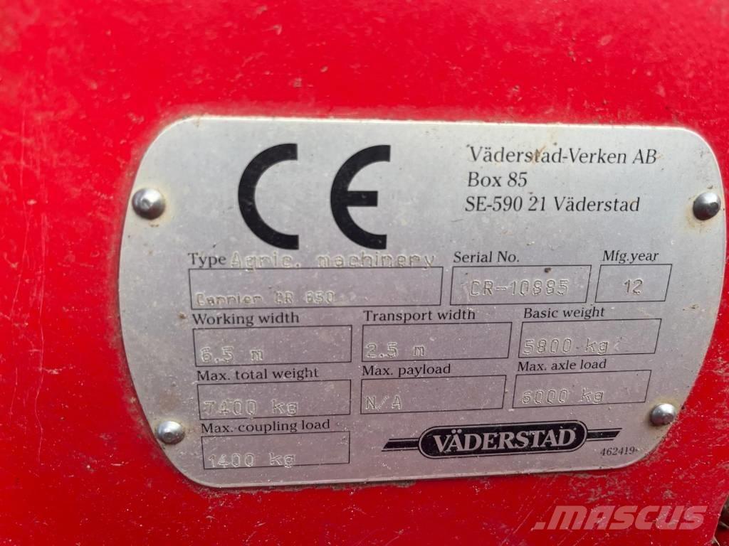 Väderstad Carrier650 Tallriksredskap