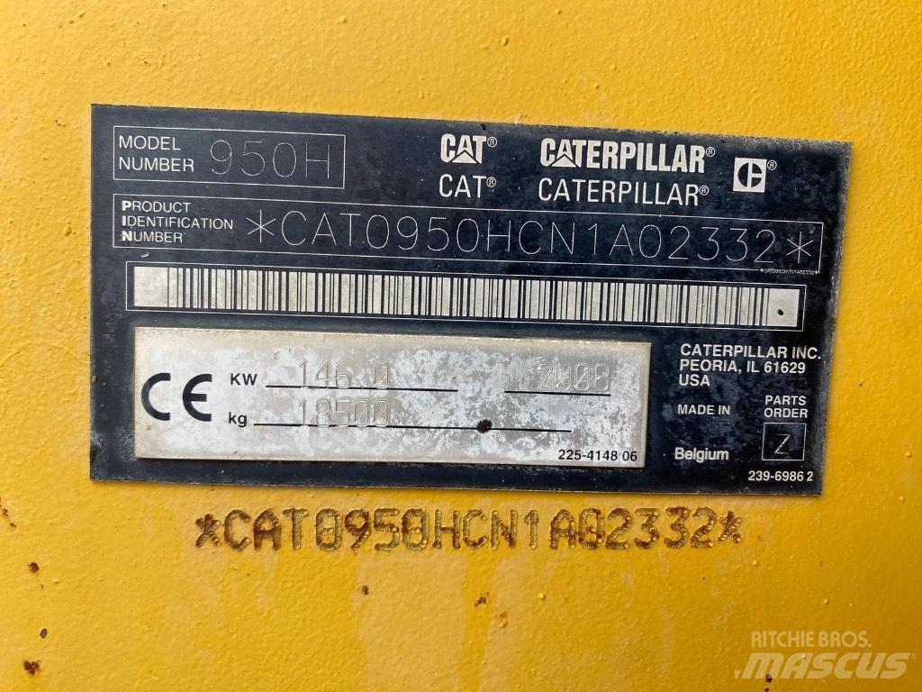 CAT 950 H Hjullastare