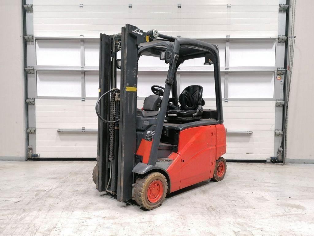 Linde E16PH-01 Elmotviktstruckar