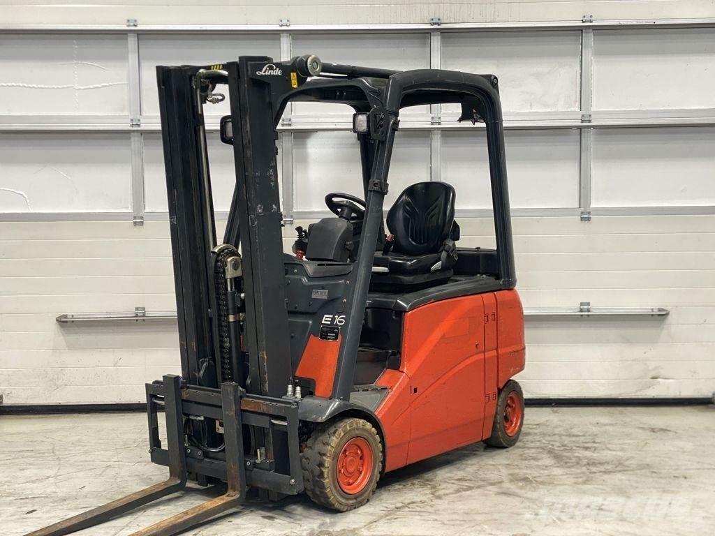 Linde E16PH-01 Elmotviktstruckar