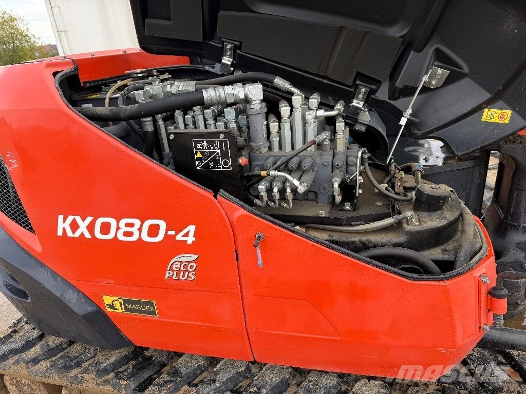 Kubota KX 080-4 Minigrävare < 7t