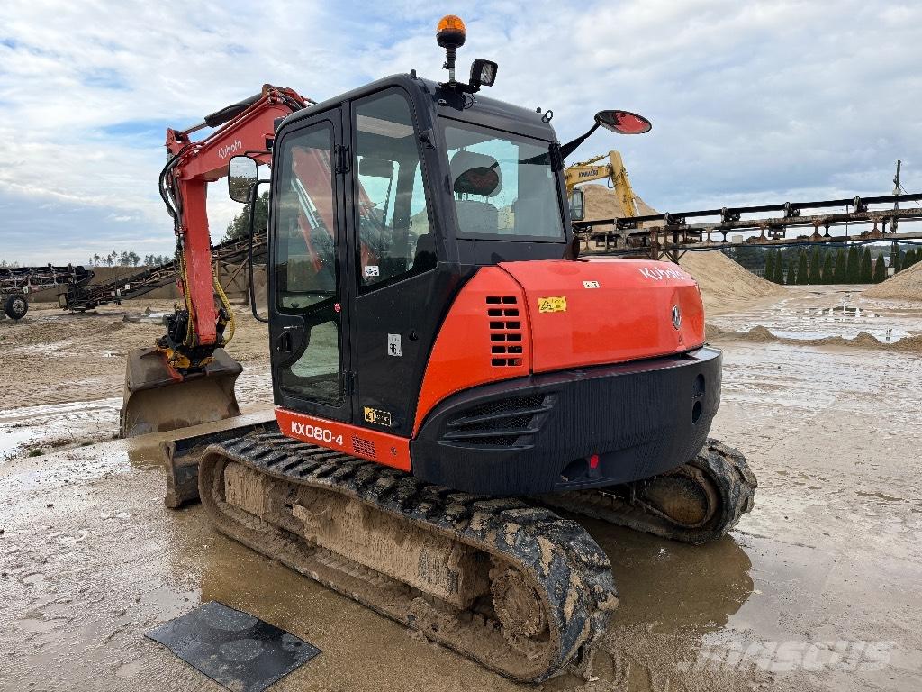 Kubota KX 080-4 Minigrävare < 7t