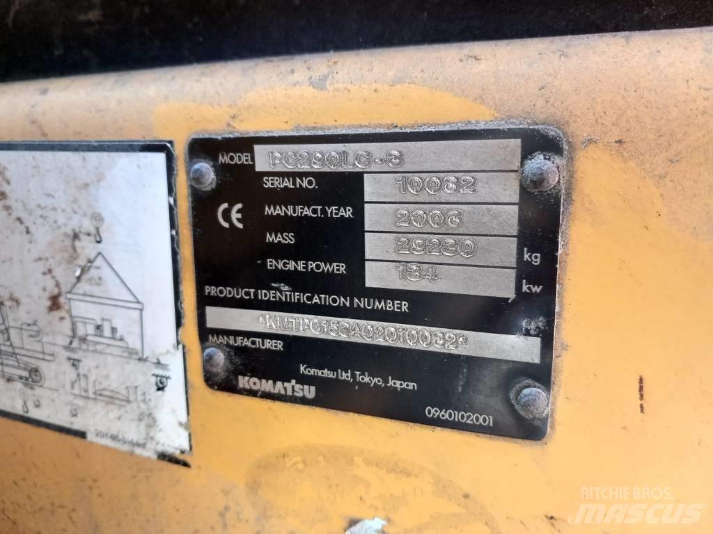 Komatsu PC 290 LC-3 Bandgrävare