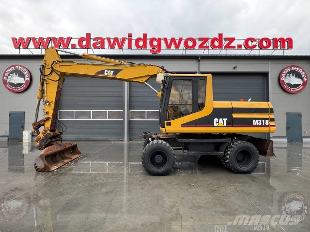 CAT M 318 Hjulgrävare