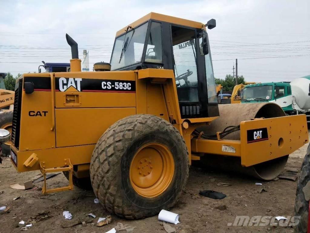 CAT CS583C Envalsvältar