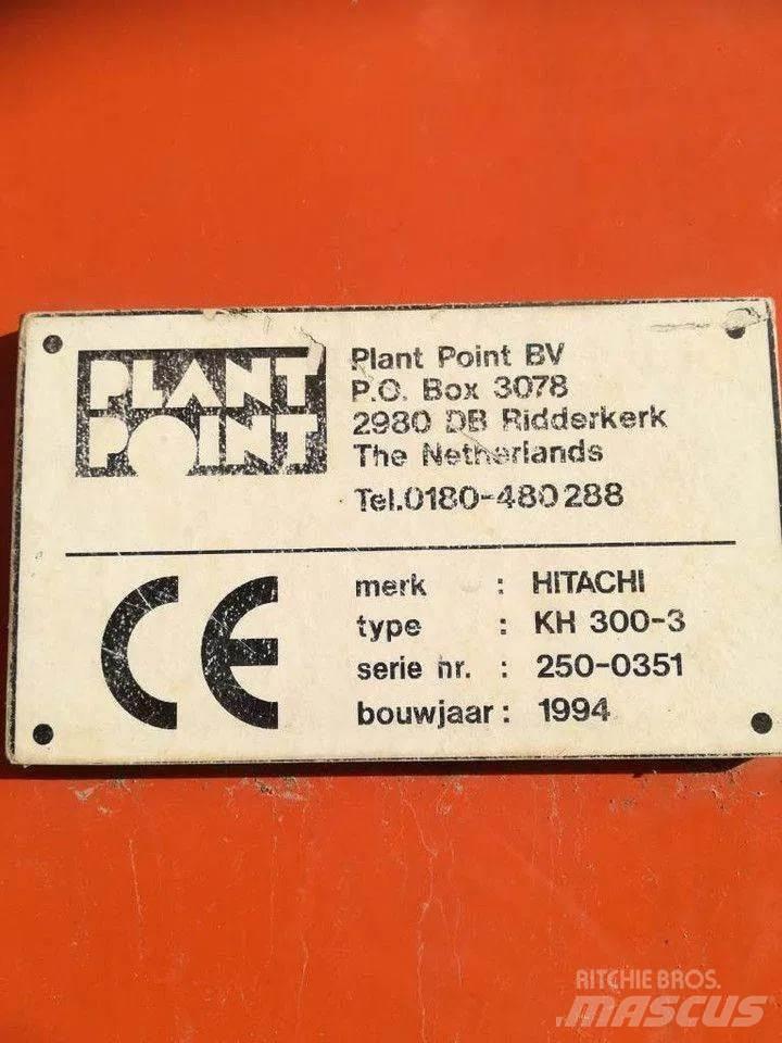 Hitachi KH 300 Bangående Kranar
