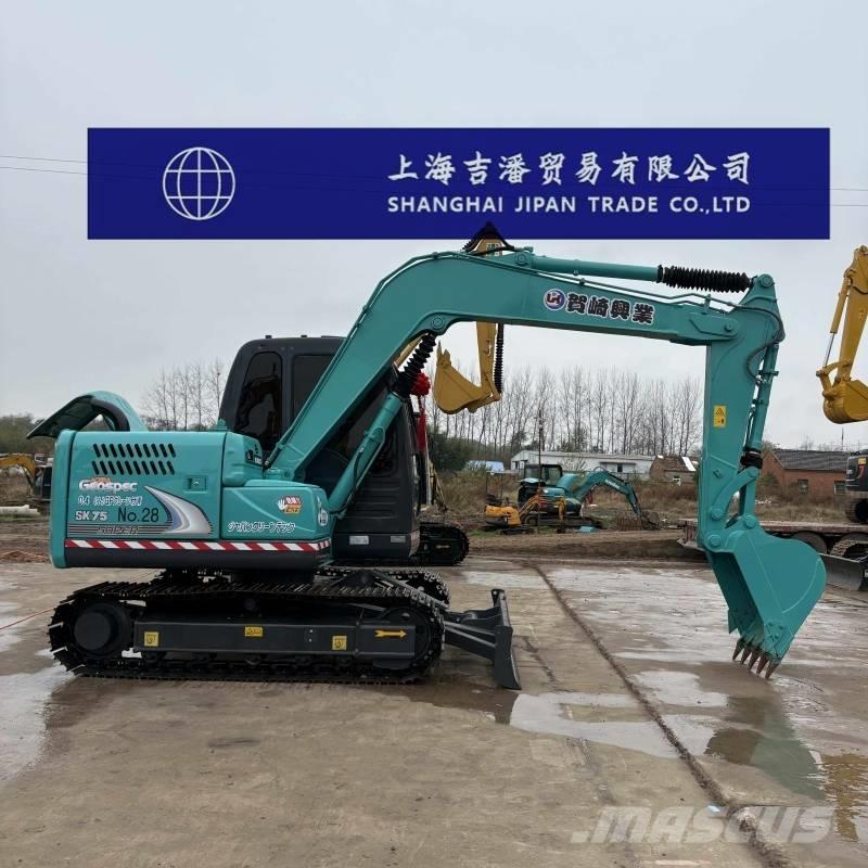 Kobelco SK 75 Midigrävmaskiner 7t - 12t