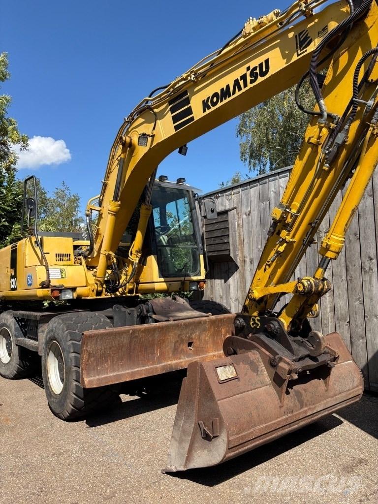 Komatsu PW 130-7K Hjulgrävare