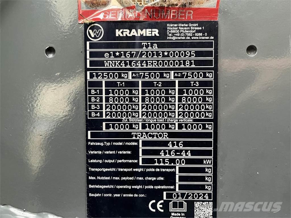 Kramer KT557 Redskapsbärare för lantbruk