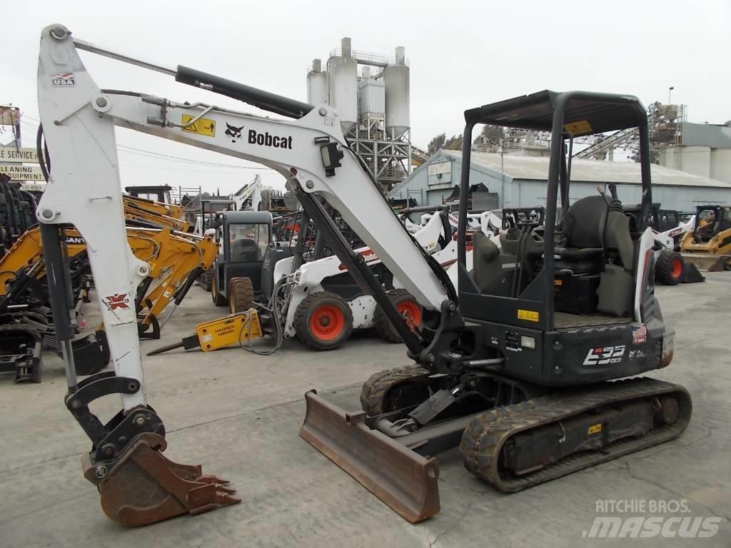Bobcat E32i Minigrävare < 7t