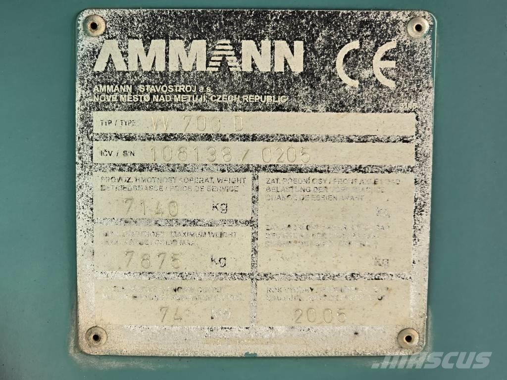 Ammann VV 700 D Kombivältar