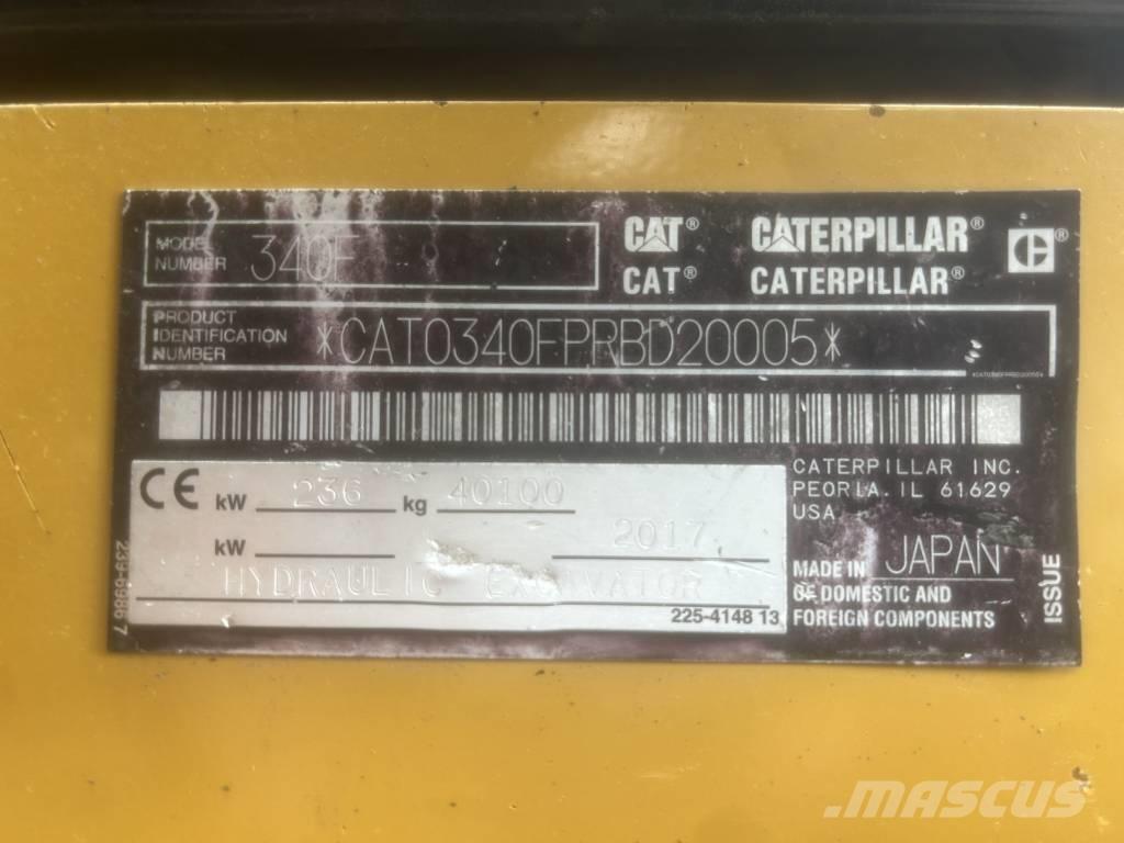 CAT 340 UHD Bandgrävare
