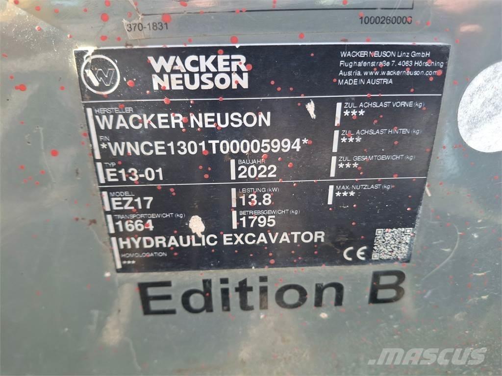 Wacker Neuson EZ17 Bandgrävare
