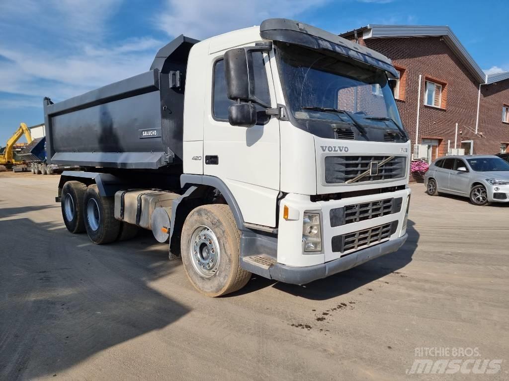 Volvo FM420 (6x4) Liftdumperbilar