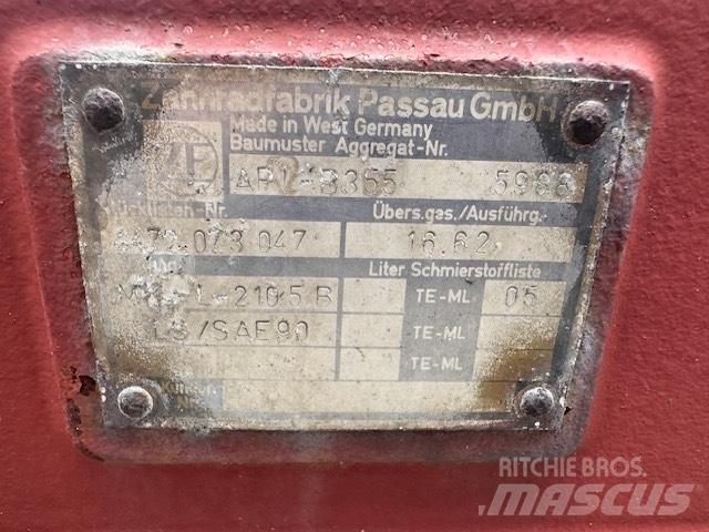 ZF APL-B355 AXLES Hjulaxlar