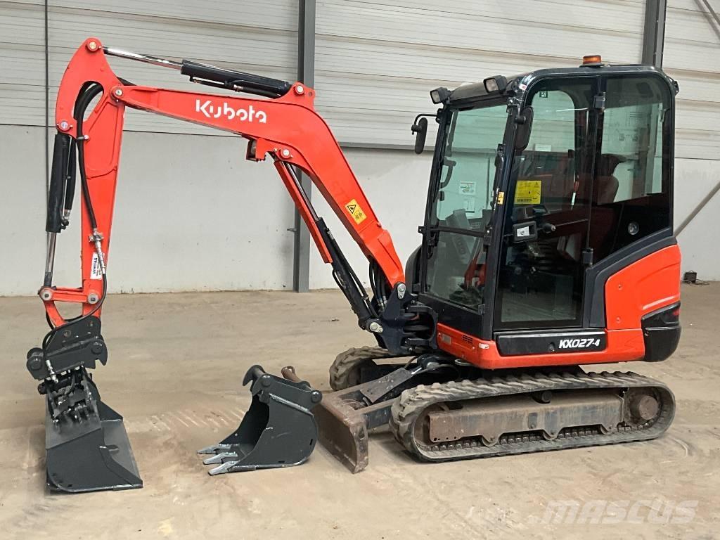 Kubota KX 027-4 Minigrävare < 7t