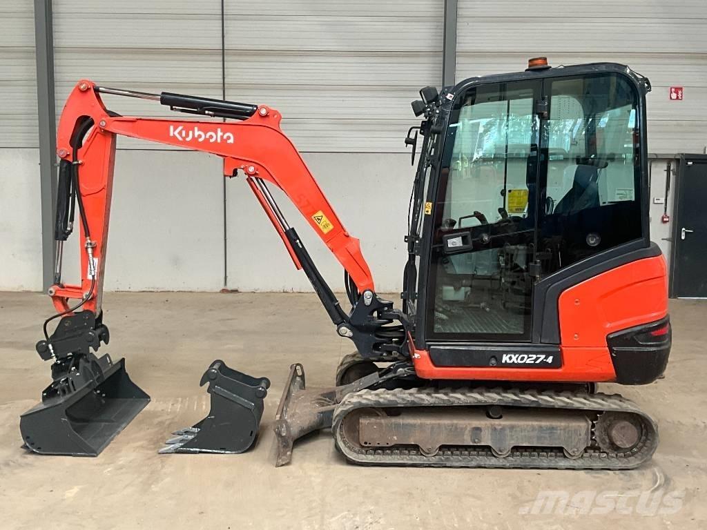 Kubota KX 027-4 Minigrävare < 7t