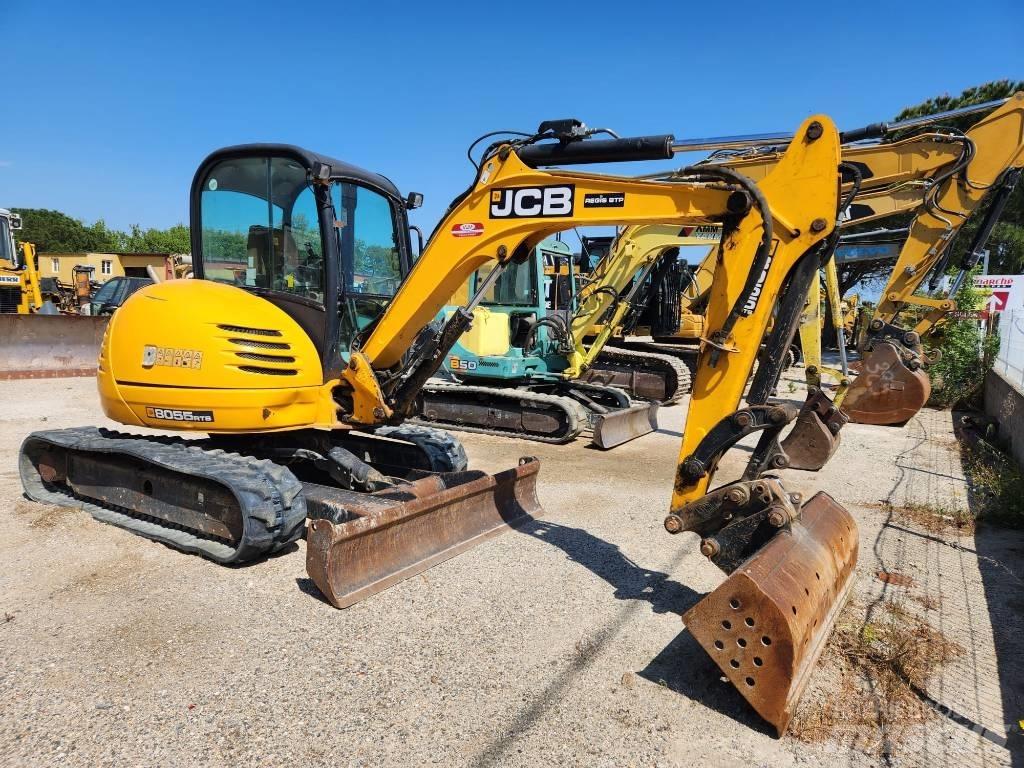 JCB 8055 RTS Minigrävare < 7t