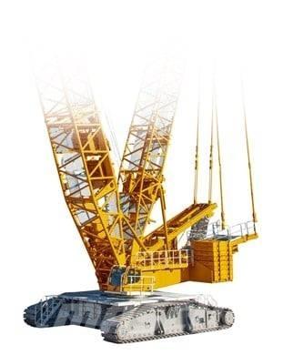 Liebherr LR1750-2 Bangående Kranar