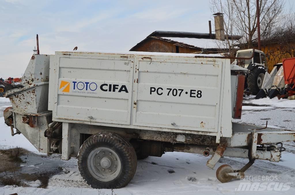 Cifa PC 707 Lastbilar med betongpump