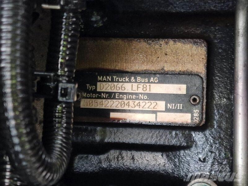 MAN D2066 LF81 Motorer