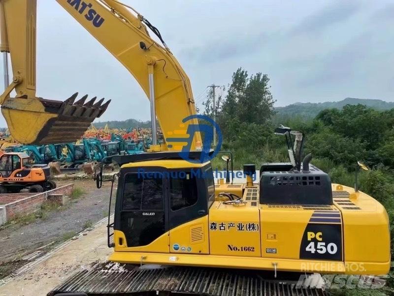 Komatsu PC450-8 Bandgrävare