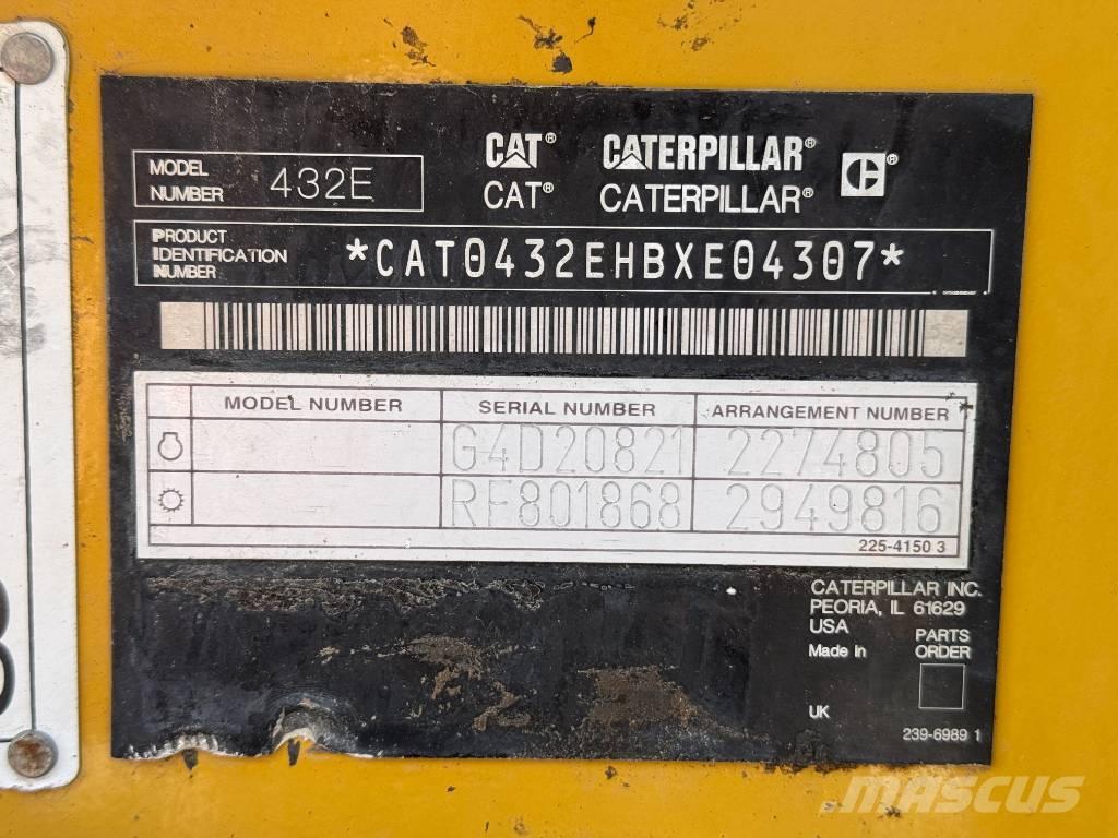CAT 432 E Grävlastare