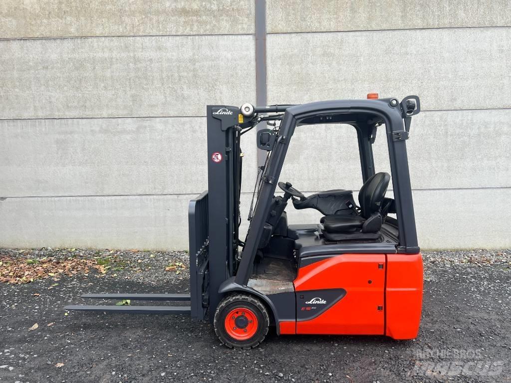 Linde E16C-02 EVO Elmotviktstruckar