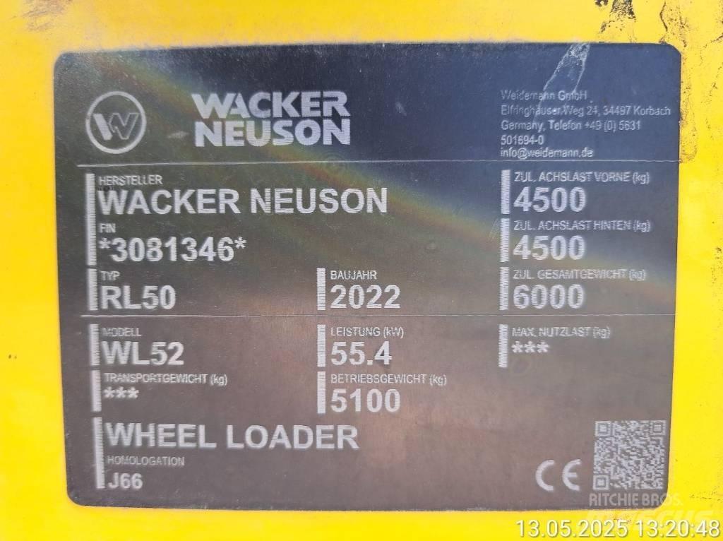 Wacker Neuson WL52 Hjullastare