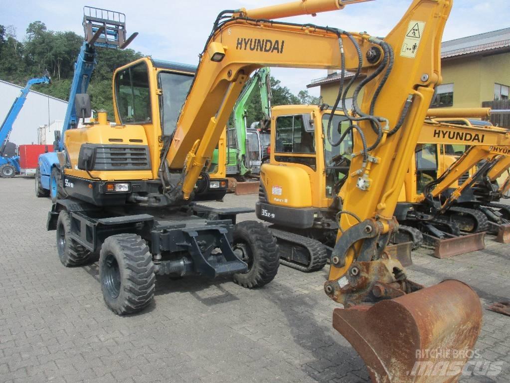 Hyundai Robex 55W-9 Hjulgrävare