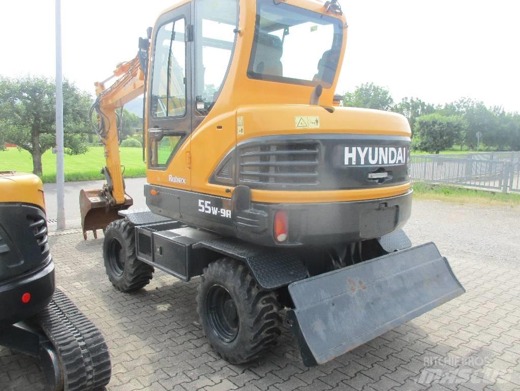 Hyundai Robex 55W-9 Hjulgrävare
