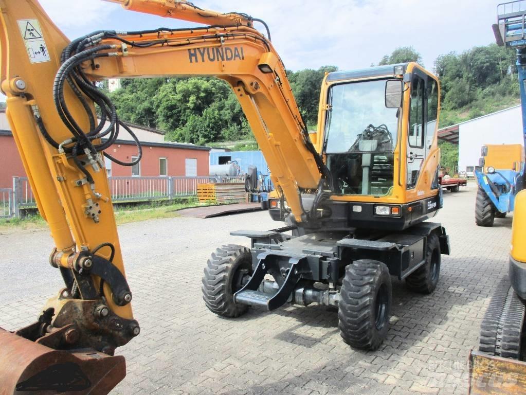 Hyundai Robex 55W-9 Hjulgrävare