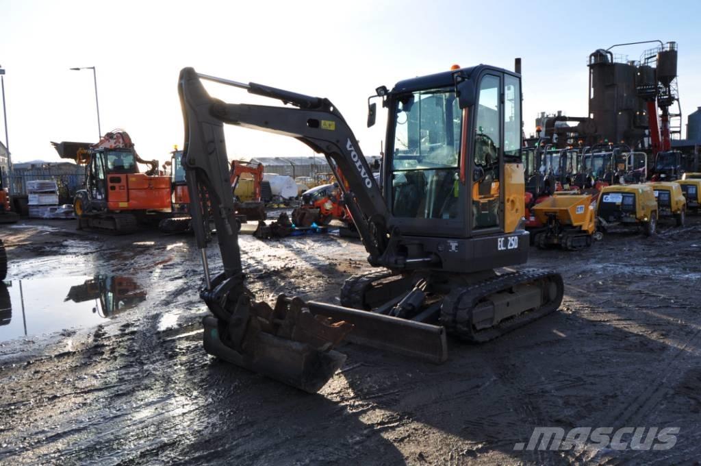 Volvo ECR 25 D Minigrävare < 7t